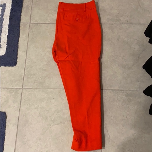 Sz 16 coral red ladies pants - Picture 2 of 6